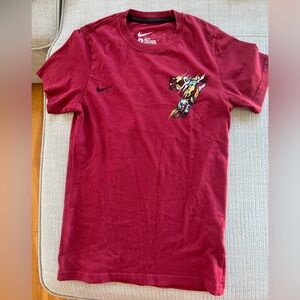 Nike Slim Fit Ronaldo Shirt Red Size S